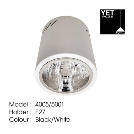 YETPLUS SURFACE DOWNLIGHT 4005 E27 RD WH