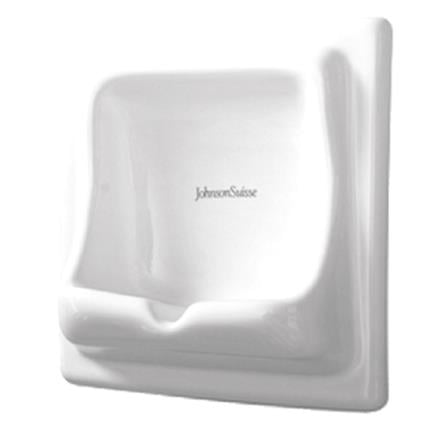 JOHNSON SUISSE SOAP DISH WBBRSP000WW WHITE H168XW165XD95 MM