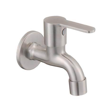 JOHNSON SUISSE MURANO STAINLESS STEEL 1/2" BIB TAP WBFA301416SS