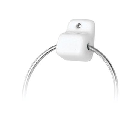 JOHNSON SUISSE TOWEL RING STAINLESS STEEL WHITE WBBSTG000WW