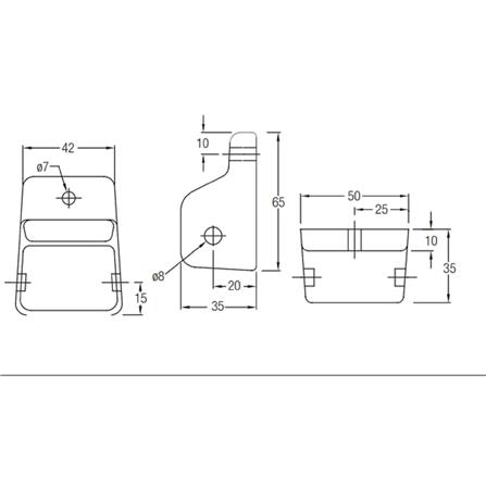 JOHNSON SUISSE TOWEL RING STAINLESS STEEL WHITE WBBSTG000WW