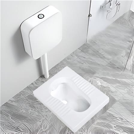 SORENTO SQUATTING PAN SRTSP224 WHITE L53 x W43 x H24CM