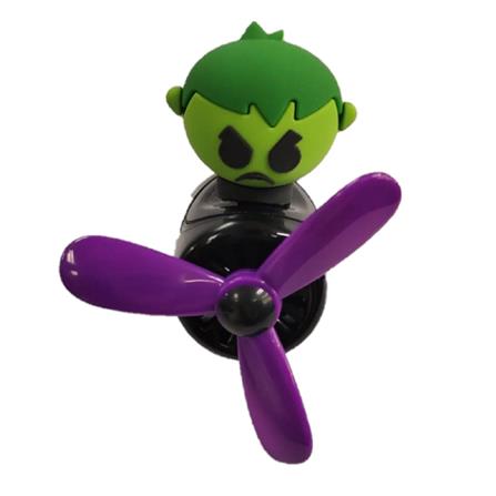 VANZO MARVEL SERIES CAR VENT PERFUME HULK (VELVET MUSK) 4g