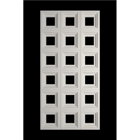 TARA PU STONE PANEL 120x60X3CM Z002-2 HANYU WHITE