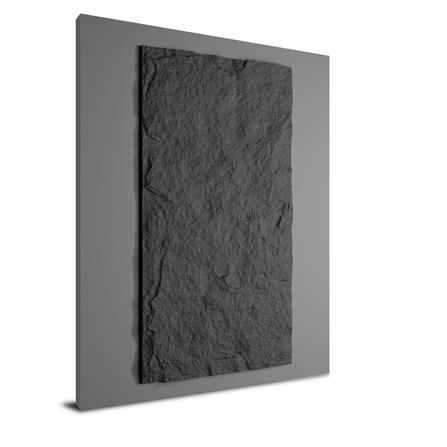 TARA PU STONE PANEL 120x60X3CM A007-5 ELEGANT BLACK
