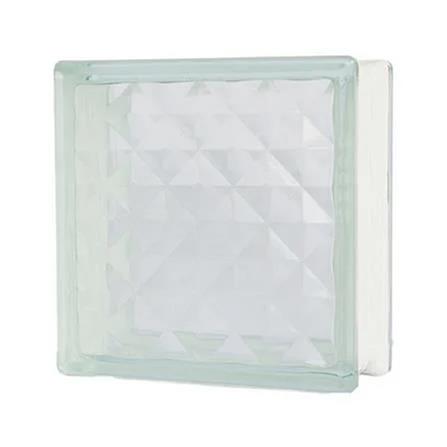CHANG KAEW GLASS BLOCK 19X19X9CM BIG GEM WHITE