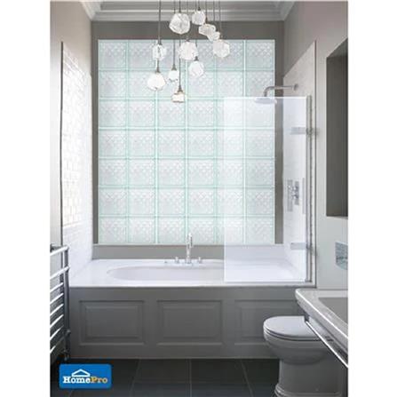 CHANG KAEW GLASS BLOCK 19X19X9CM BIG GEM WHITE