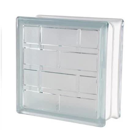 CHANG KAEW GLASS BLOCK 24X24X8CM BRICK GEM CLEAR