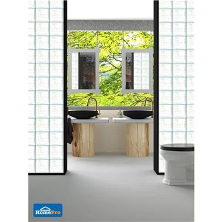 CHANG KAEW GLASS BLOCK 24X24X8CM BRICK GEM CLEAR