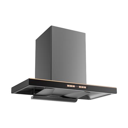 RUBINE CHIMNEY HOOD RCH-TITAN-TGI NANOGARDE COATING TITANIUM GREY 90CM 1950M3/H BLDC MOTOR
