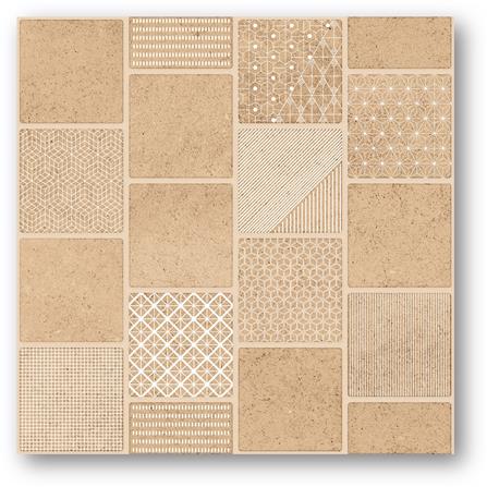 DURAGRES FLOORTILE 40X40CM GARECA BEIGE 0.96M2