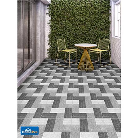 DURAGRES FLOORTILE 40X40CM LUGER GREY 0.96M2