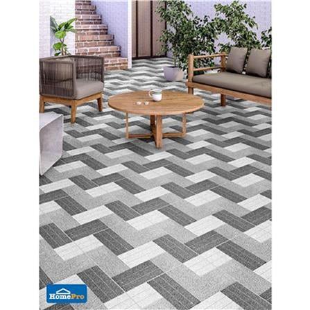 DURAGRES FLOORTILE 40X40CM LUGER GREY 0.96M2