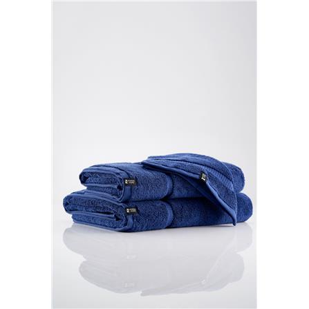 NORDIC HOME POISE BATH SHEET 90X150CM TWILIGHT BLUE