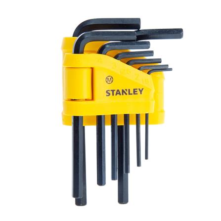 L-SHAPE HEX KEY SET 1.5MM - 10MM STANLEY 10PCS/EA