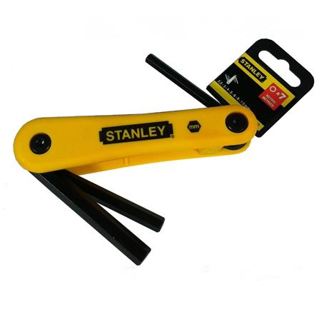 HEX KEY SET 1.5MM-6MM STANLEY 7pcs/ea