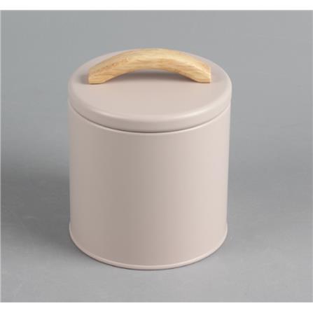 CANISTER 0.9L TOWN KECH BROWN 11X11X12CM