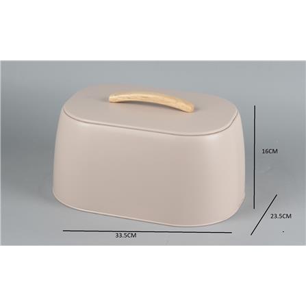 CANISTER 9L TOWN BOX KECH BROWN 33.5X23.5X16CM