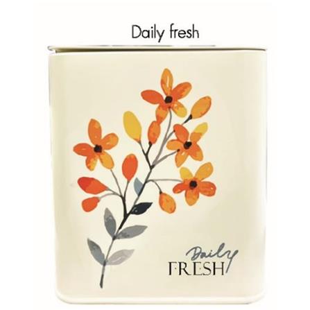 CANISTER 1.45L GARDEN SPRING KECH CREAM 11.7X11.7X14.2CM