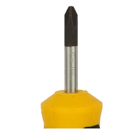 SCREWDRIVER STANLEY CUSHIONGRIP(+) PH2 x 38