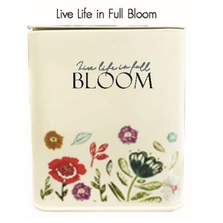 CANISTER 1.45L GARDEN BLOOM KECH CREAM 11.7X11.7X14.2CM