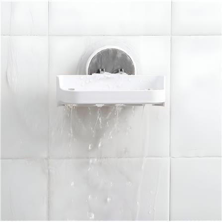 COSSY+ SOAP HOLDER JS185009 WHITE 6X11X13CM