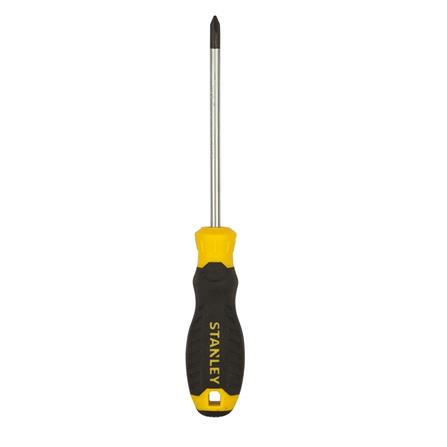 SCREWDRIVER STANLEY CUSHIONGRIP(+) PH2 x 200mm