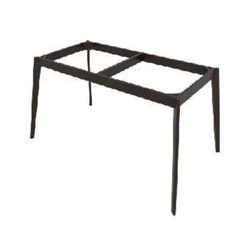 DINING TABLE SOLIDWOOD FRAME LEWIS BLACK