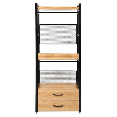 WARDROBE FURDINI PLANK W10-800-22D BROWN [EXCLUSIVE FROM HOMEPRO THAILAND]