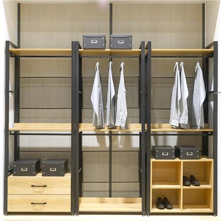 WARDROBE FURDINI PLANK W10-800-3 BROWN [EXCLUSIVE FROM HOMEPRO THAILAND]