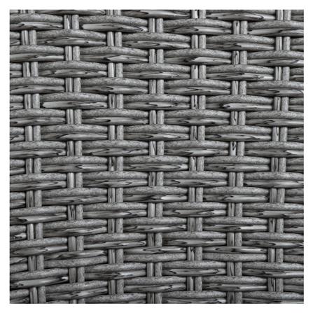 6-SEAT PATIO SET SPRING RACHEL GRAY [EXCLUSIVE FROM HOMEPRO THAILAND]