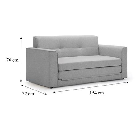 SOFA BED FURDINI NOBEL GREY [EXCLUSIVE FROM HOMEPRO THAILAND]
