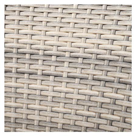 4-SEAT PE RATTAN PATIO SET SPRING HOLLY LIGHT GREY [EXCLUSIVE FROM HOMEPRO THAILAND]
