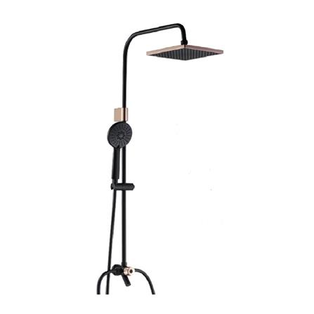 RUBINE SHOWER HEATER DC PUMP WITH RAIN SHOWER S731D-GRAB AGEAN BLUE