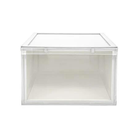 SHOE BOX DIY MONO 28X37X18.3CM WHITE