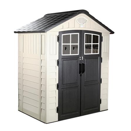 STORAGE SHED WITH CLEAR TOP PANELS SPRING EVEREST N1A1 197X129CM [EXCLUSIVE FROM HOMEPRO THAILAND]