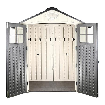 STORAGE SHED WITH CLEAR TOP PANELS SPRING EVEREST N1A1 197X129CM [EXCLUSIVE FROM HOMEPRO THAILAND]