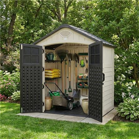 STORAGE SHED WITH CLEAR TOP PANELS SPRING EVEREST N1A1 197X129CM [EXCLUSIVE FROM HOMEPRO THAILAND]