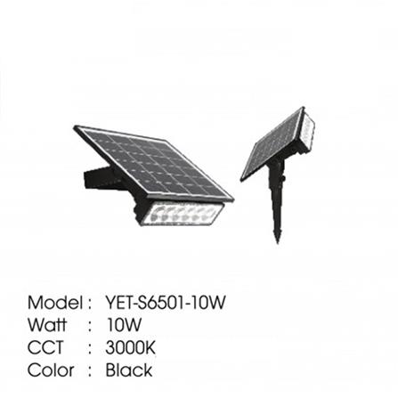 YETPLUS SOLAR WALL/SPIKE LAMP S6501 10W WARM WHITE (3000K)