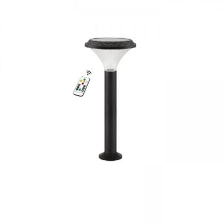 YETPLUS SOLAR BOLLARD P6502 3C 20W H65 BLACK