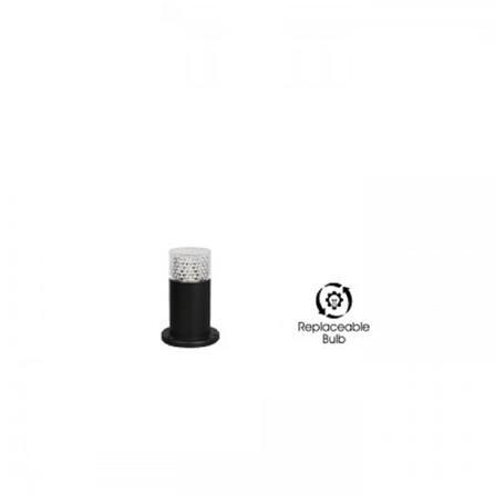 YETPLUS BOLLARD P2102 E27 BLACK H25