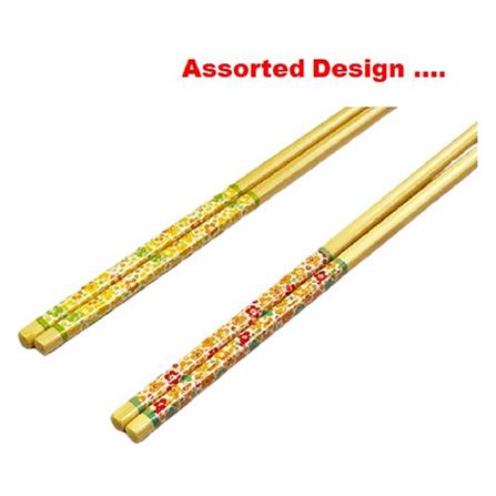 2PAIRS BAMBOO CHOPSTICK 33CM