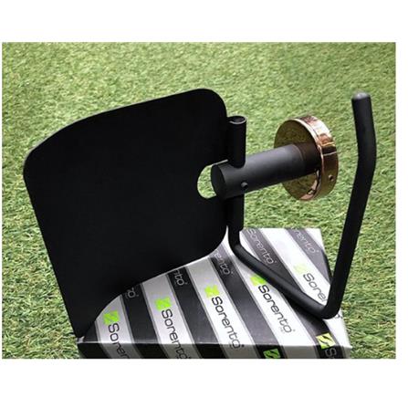 SORENTO TISSUE HOLDER SRT314-RG MATTE BLACK AND ROSE GOLD H15XW13.50XD7 CM