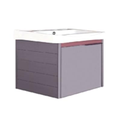 MODERN DEPOT ALUMINIUM BASIN CABINET MBC-430-CHP COPPER BROWN H47.2XW43.5XD35.2 CM