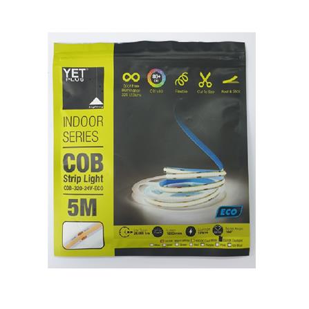 YETPLUS COB STRIP LIGHT 10W 5M 4000K COOL WHITE