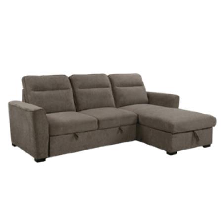 L SHAPE SOFABED FURDINI SP238-2 GREY