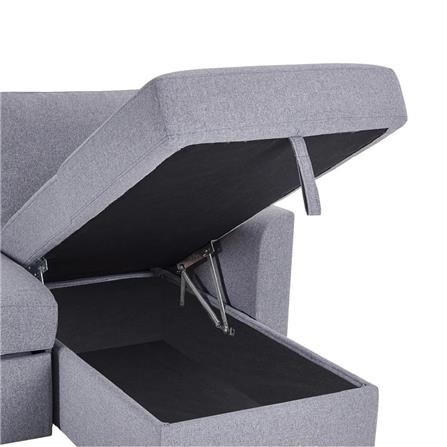 L SHAPE SOFABED FURDINI SP238-2 GREY