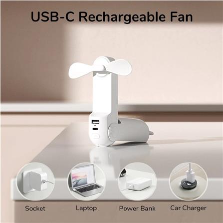 JISULIFE MULTI-FUNCTION MINI FAN F8