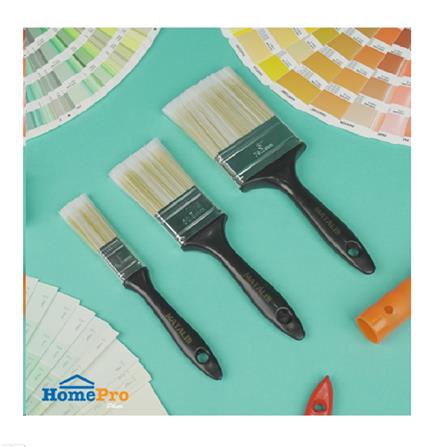 MATALL 3 IN 1 POLYESTER BRUSH SET BLACK HANDLE
