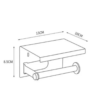 SORENTO TISSUE HOLDER SRT360-HP ( II ) STAINLESS STEEL H8.5XW10XD13 CM